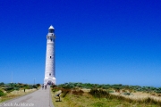 Le phare de Leeuwin, sur la pointe du même nom, qui sépare l'océan Indien de l'Océan austral