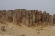 la "forêt fossile", en fait d'anciennes colonnes de souffre qui ont fossilisé autour