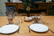 Notre petite table de Noël