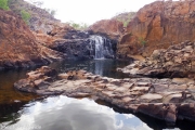 Une des piscines naturelles d'Edith Falls
