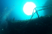 Plongée autour de l'épave du Hmas Swan au large de Dunsborough