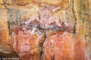 A Ubirr, haut lieu sacré et d'importance pour les aborigènes du Nord - les peintures datent jusqu'à 15 000 ans.